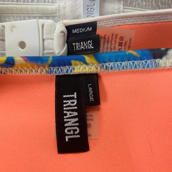 🌼 TRIANGL Confetti Garden Lemon Rose Bikini Set - Picture 6 of 7